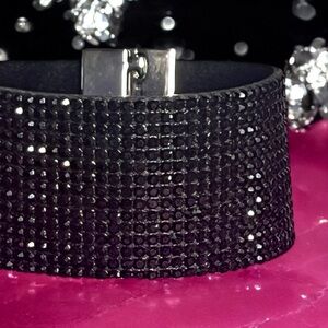 Black Leather Wrap Bracelet